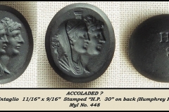 Basalt Intaglio Accoladed