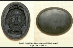 Basalt Intaglio Zeus Wedgwood