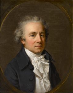 Portrait of Nathaniel Marchant RA 
c.1780 by  Hugh Douglas Hamilton (1740 - 1808) 
