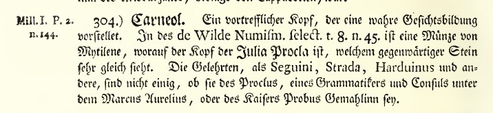 Procla Probus Lippert 1767